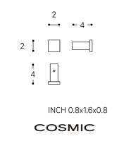 MEDIDAS COLGADOR SIMPLE METRIC COSMIC